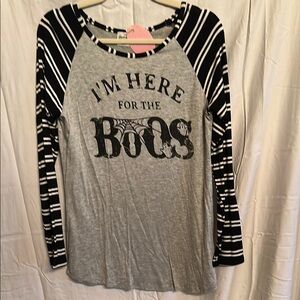 Solo Black and Gray Striped Shirt